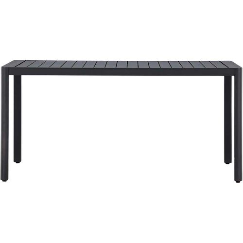 Table Extérieure En Aluminium 150 X 85 X 72 Cm Giardini Noir