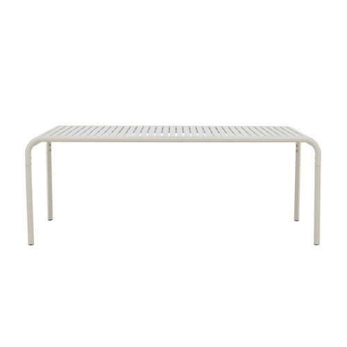 Table De Jardin Design "borneo" 200cm Beige