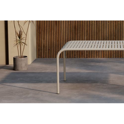 Table De Jardin Design "borneo" 200cm Beige