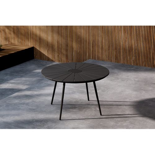 Table De Repas Extérieure 120 Cm San Vito Noir