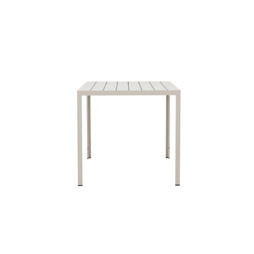 Table De Jardin "mirko" 140cm Beige