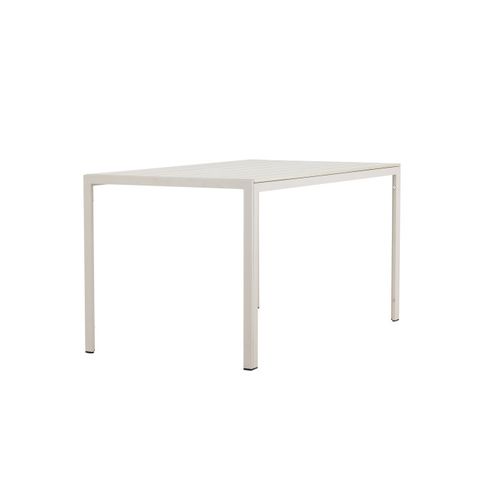 Table De Jardin "mirko" 140cm Beige