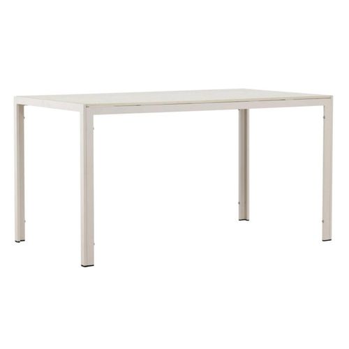 Table De Jardin "mirko" 140cm Beige