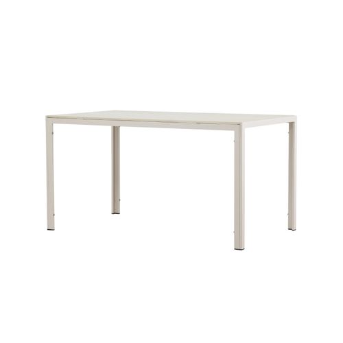 Table De Jardin "mirko" 140cm Beige