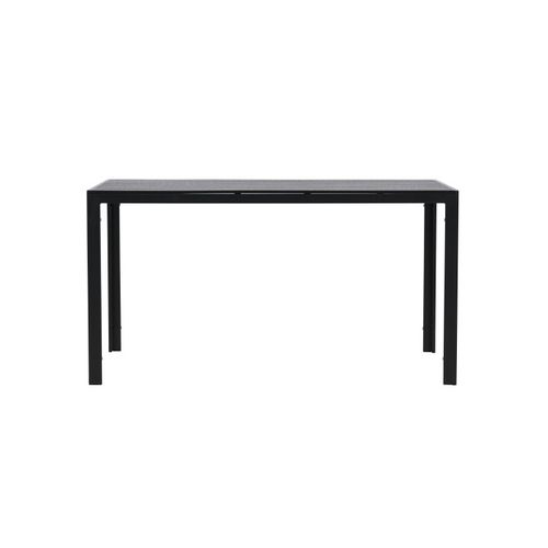 Table De Jardin "mirko" 140cm Noir