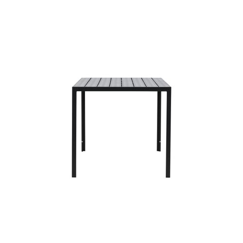 Table De Jardin "mirko" 140cm Noir