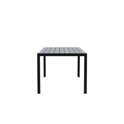 Table De Jardin "mirko" 205cm Noir