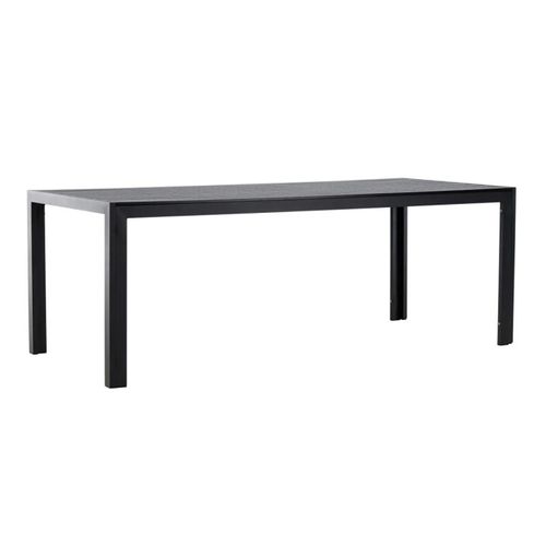 Table De Jardin "mirko" 205cm Noir