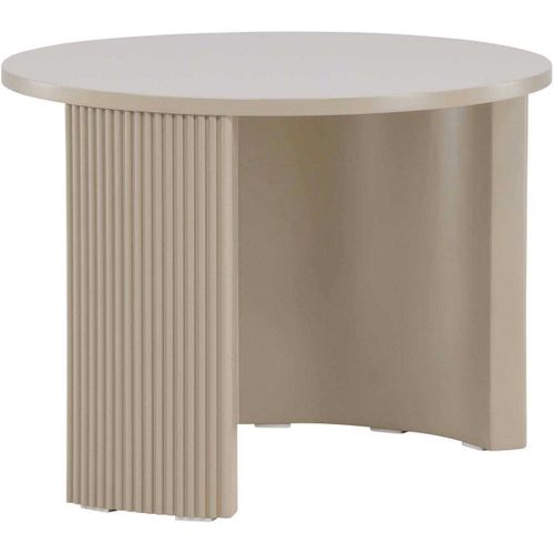 Table Basse Ronde Ø60 Cm Bristol Beige