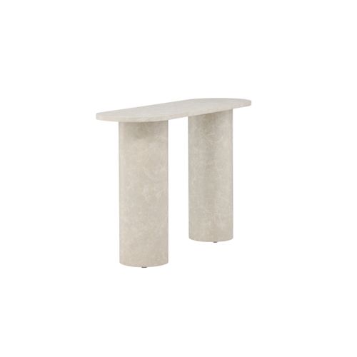 Console Effet Marbre "narvik" 130cm Beige