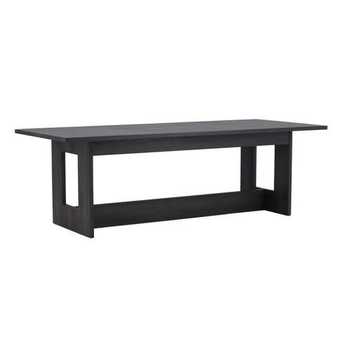 Table à Manger Design "milly" 235cm Noir