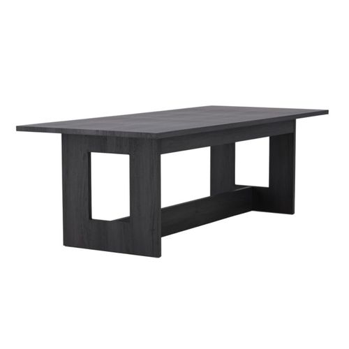 Table à Manger Design "milly" 235cm Noir