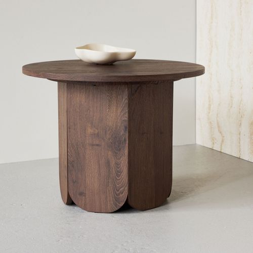 Table Basse Ronde En Bois Ø60cm