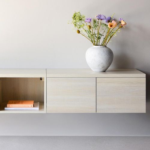 Meuble TV Mural "nomi" 180cm Naturel