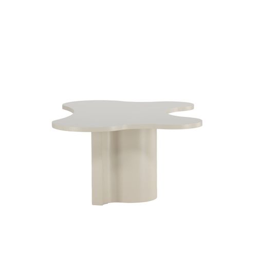 Table Basse Design "flow" 120cm Beige