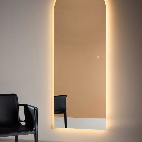 Miroir Lumineux En Aluminium Skeppsvik 70 X 185 Cm