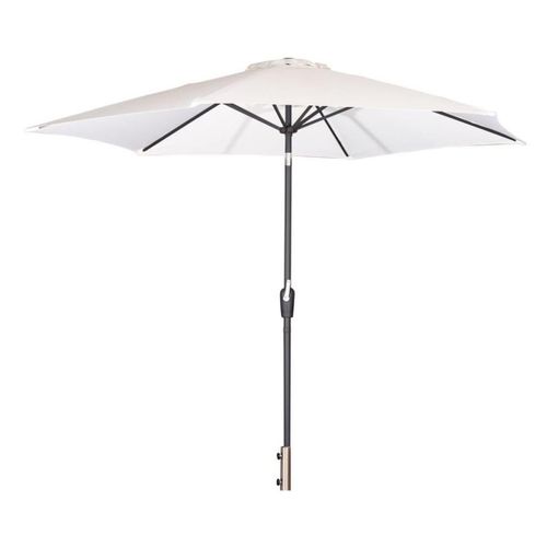 Parasol En Métal "leeds" 300cm Blanc