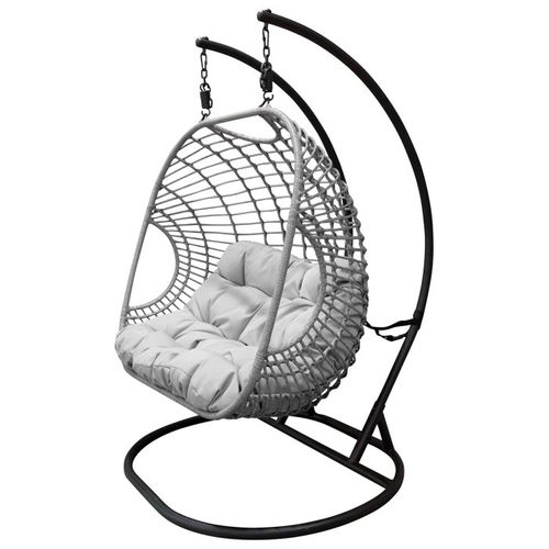 Fauteuil Suspendu Double "viga" 196cm Gris