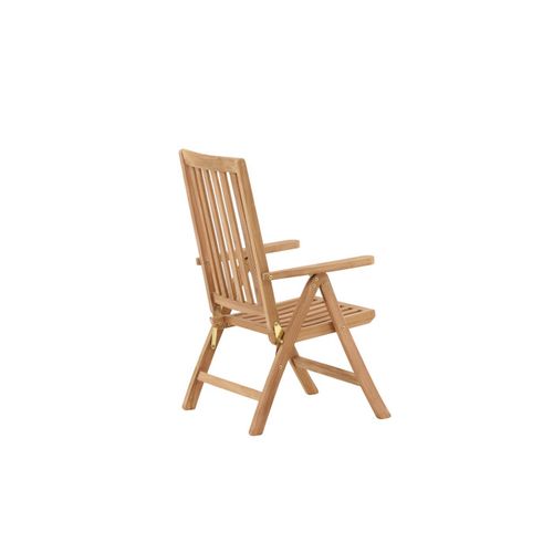 Chaise De Jardin En Teck "kenya" 105cm Naturel