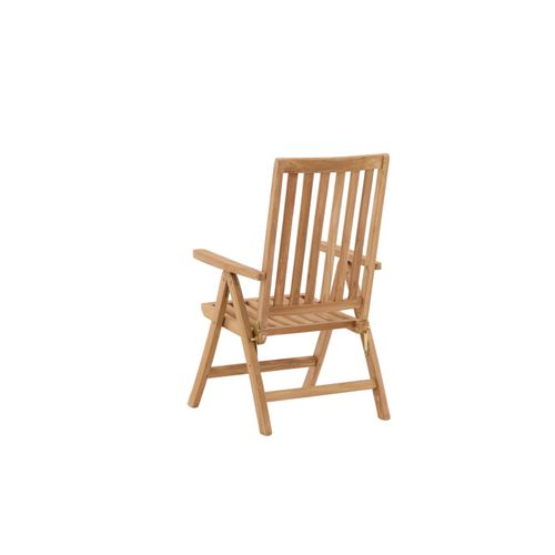Chaise De Jardin En Teck "kenya" 105cm Naturel