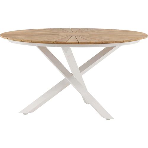 Table à Manger Mexico Blanc 140x140 Cm