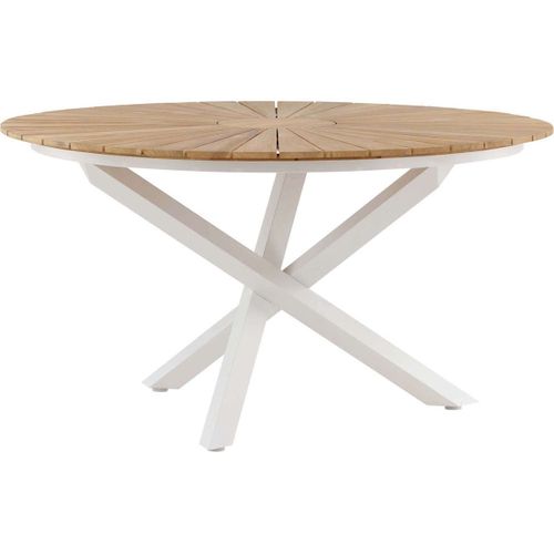 Table à Manger Mexico Blanc 140x140 Cm