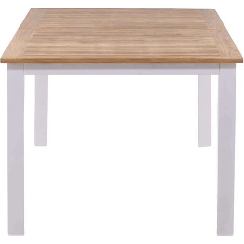 Table De Jardin Extensible Panama Blanc
