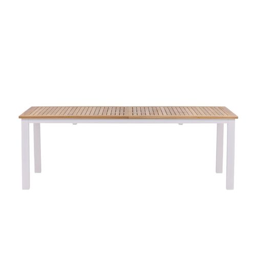 Table De Jardin Extensible Panama Blanc