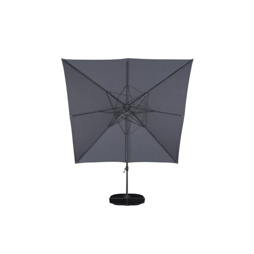 Parasol Design "leeds" 293cm Gris Foncé
