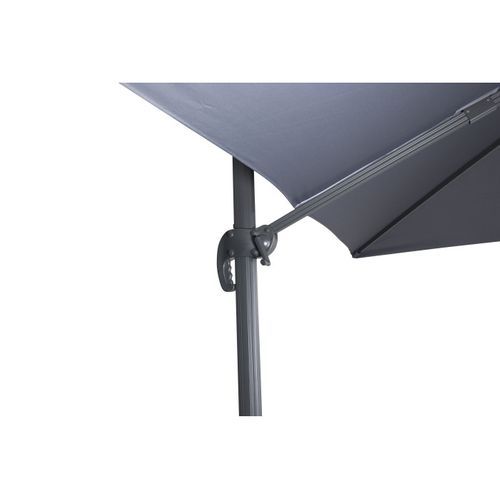 Parasol Design "leeds" 293cm Gris Foncé