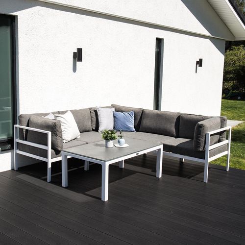 Module Canapé De Jardin "copacabana" 74cm Blanc