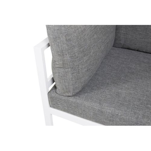 Module Canapé D'angle De Jardin "copacabana" 74cm Blanc