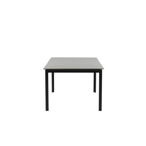 Table De Jardin Levels Noir Extensible 8 Personnes 310 x 100 x 74 Cm
