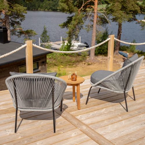 Bout De Canapé Chania Naturelle 40x40 Cm