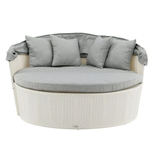 Salon De Jardin "padova" 153cm Blanc