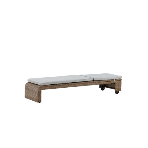 Transat à Roulettes "london" 196cm Naturel