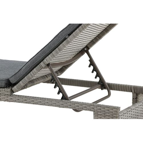 Transat à Roulettes "london" 196cm Gris