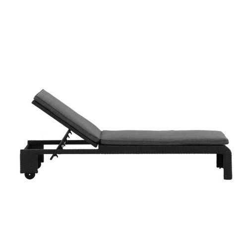 Transat à Roulettes "london" 196cm Noir