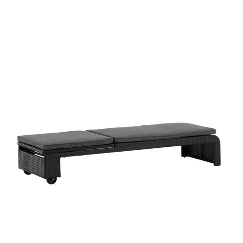 Transat à Roulettes "london" 196cm Noir