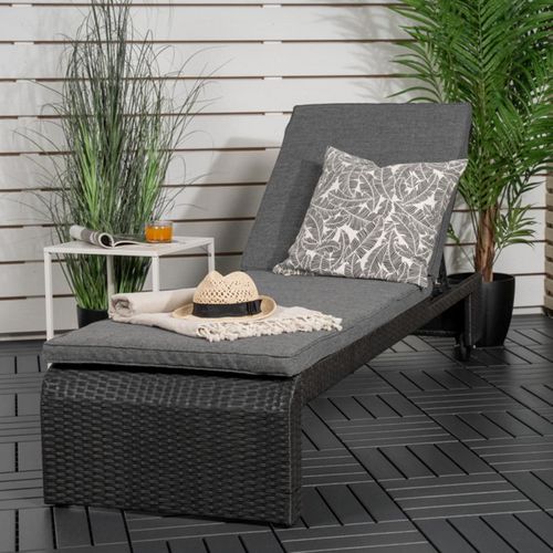 Transat à Roulettes "london" 196cm Noir