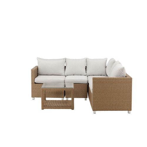 Salon De Jardin "vamos" 200cm Naturel