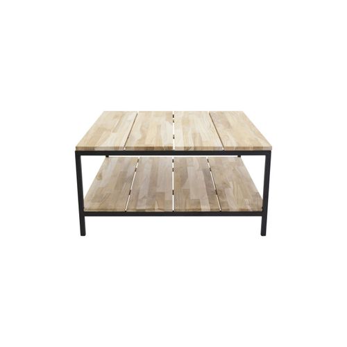 Table Basse En Teck "cirebon" 80cm Naturel
