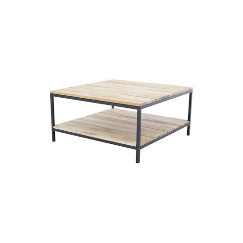 Table Basse En Teck "cirebon" 80cm Naturel