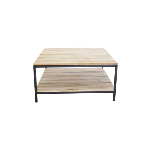 Table Basse En Teck "cirebon" 80cm Naturel