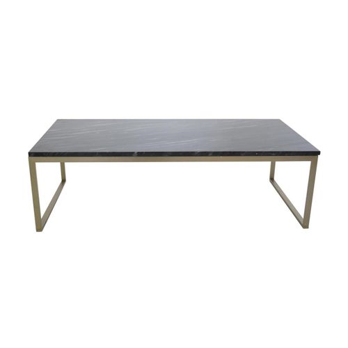 Table Basse En Marbre "estelle" 120cm Gris