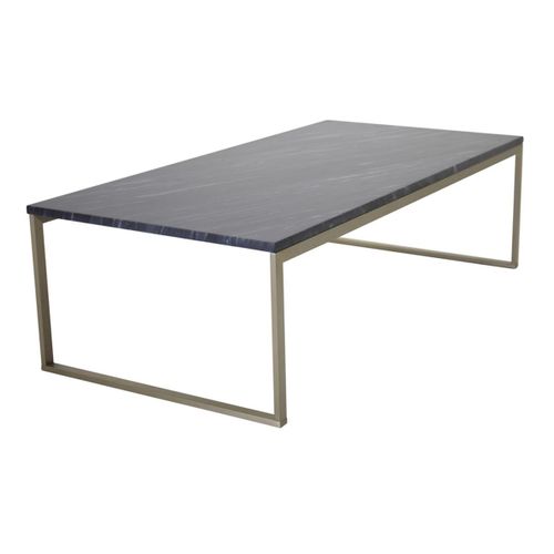 Table Basse En Marbre "estelle" 120cm Gris