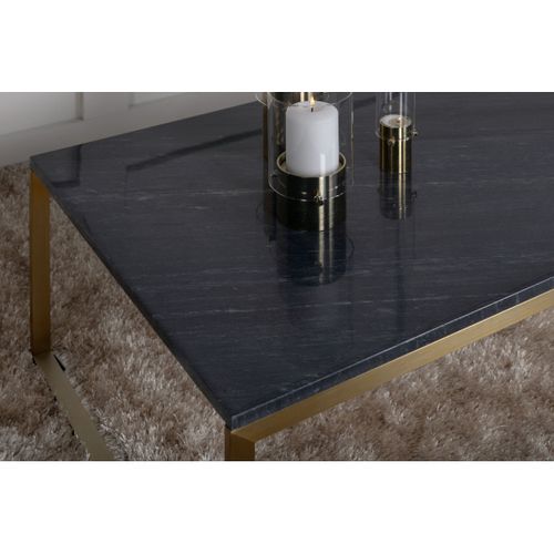 Table Basse En Marbre "estelle" 120cm Gris