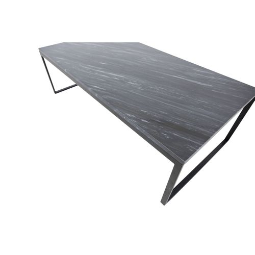 Table Basse En Marbre "estelle" 120cm Gris