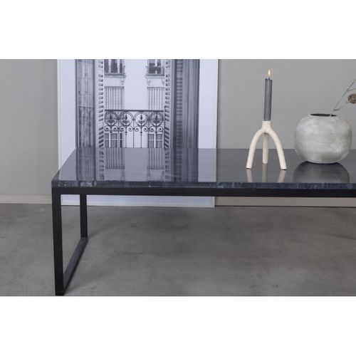 Table Basse En Marbre "estelle" 120cm Gris