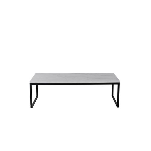 Table Basse En Marbre "estelle" 120cm Blanc